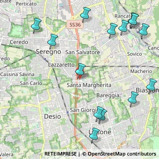 Mappa Via del Commercio, 20851 Lissone MB, Italia (3.005)