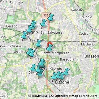 Mappa Via del Commercio, 20851 Lissone MB, Italia (2.175)