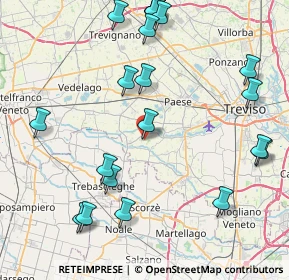 Mappa Via Giovanni Giolitti, 31050 Morgano TV, Italia (9.9775)
