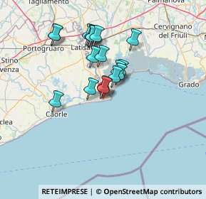 Mappa Via Marte, 30028 San Michele al Tagliamento VE, Italia (11.41167)