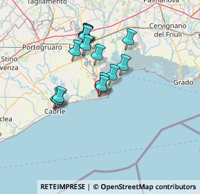 Mappa Via Marte, 30028 San Michele al Tagliamento VE, Italia (11.842)