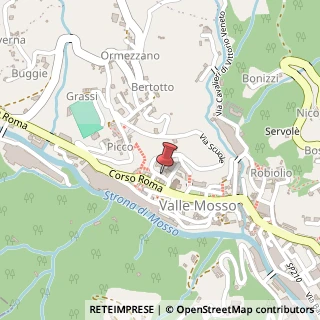 Mappa Via Scuole, 12, 13825 Valle Mosso, Biella (Piemonte)