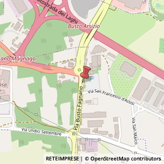 Mappa Via Per Fagnano, N. 46, 21057 Olgiate Olona, Varese (Lombardia)