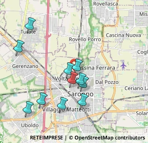 Mappa SP 30, 21047 Saronno VA (1.86818)