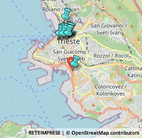 Mappa Trieste, 34144 Trieste TS, Italia (1.63)