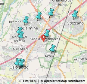 Mappa Via Milano, 24044 Dalmine BG, Italia (2.30364)