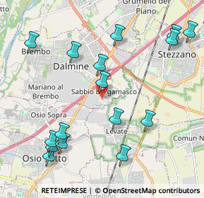 Mappa Via Milano, 24044 Dalmine BG, Italia (2.40813)