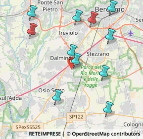Mappa Via Milano, 24044 Dalmine BG, Italia (4.47545)
