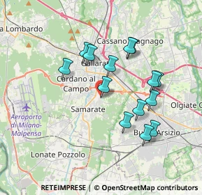 Mappa Via Giuseppe di Vittorio, 21017 Samarate VA, Italia (3.26071)