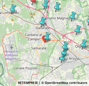 Mappa Via Giuseppe di Vittorio, 21017 Samarate VA, Italia (5.48429)