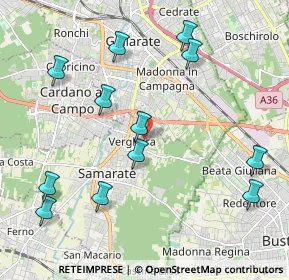 Mappa Via Giuseppe di Vittorio, 21017 Samarate VA, Italia (2.31917)