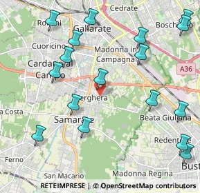 Mappa Via Giuseppe di Vittorio, 21017 Samarate VA, Italia (2.55118)