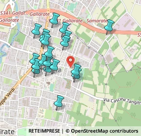 Mappa Via Giuseppe di Vittorio, 21017 Samarate VA, Italia (0.432)