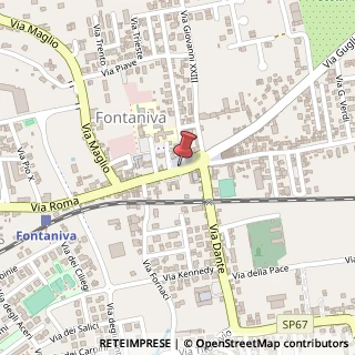 Mappa Piazza umberto i' 19, 35014 Fontaniva, Padova (Veneto)