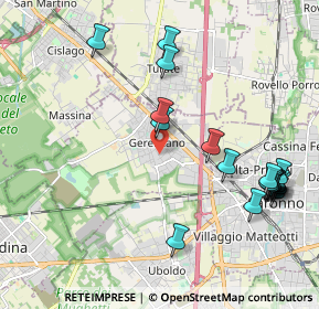 Mappa Via San Giacomo, 21040 Gerenzano VA, Italia (2.371)