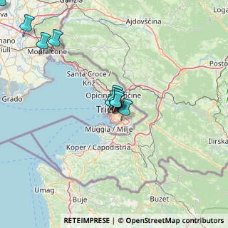 Mappa Via Francesco Patrizio, 34149 Trieste TS, Italia (19.32429)