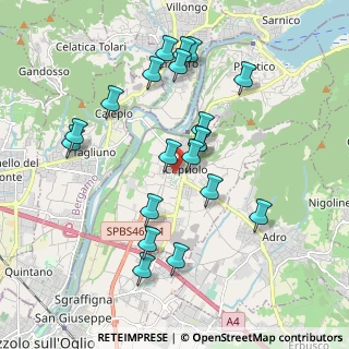 Mappa Via Montenero, 25031 Capriolo BS, Italia (1.858)