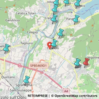 Mappa Via Montenero, 25031 Capriolo BS, Italia (2.93)