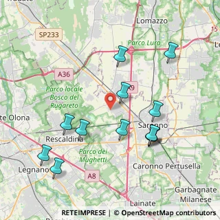 Mappa Via Don Luigi Sturzo, 21040 Gerenzano VA, Italia (4.15333)
