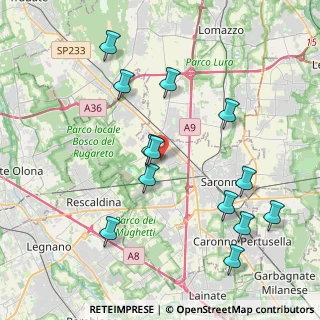 Mappa Via Don Luigi Sturzo, 21040 Gerenzano VA, Italia (4.28308)