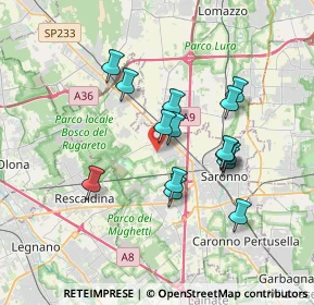 Mappa Via Don Luigi Sturzo, 21040 Gerenzano VA, Italia (3.06467)