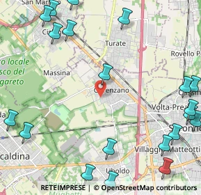 Mappa Via Don Luigi Sturzo, 21040 Gerenzano VA, Italia (3.184)