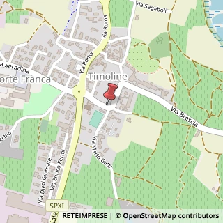 Mappa Via M. Gatti, 1, 25040 Corte Franca, Brescia (Lombardia)