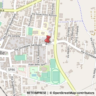 Mappa Via Garibaldi, 76, 36031 Dueville, Vicenza (Veneto)