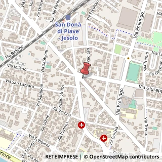 Mappa Via Giuseppe Garibaldi, 72, 30027 San Donà di Piave, Venezia (Veneto)