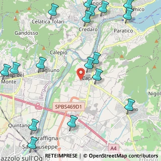 Mappa Via Gervasini, 25031 Capriolo BS, Italia (3.03765)