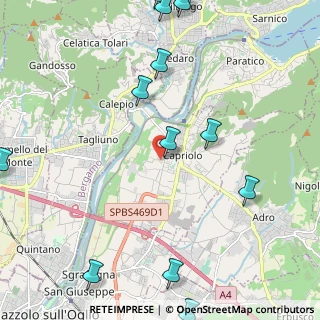 Mappa Via Gervasini, 25031 Capriolo BS, Italia (3.03923)