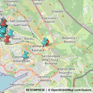 Mappa Strada per Longera, 34149 Trieste TS, Italia (4.0035)