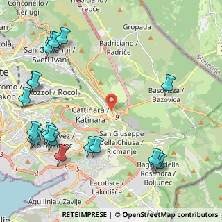 Mappa Strada per Longera, 34149 Trieste TS, Italia (2.947)