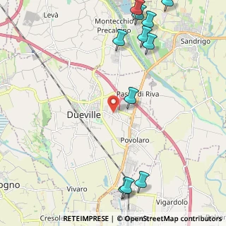 Mappa Via Gabriele D'Annunzio, 36031 Dueville VI, Italia (3.085)
