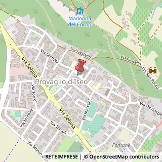 Mappa Via Roma, 7, 25050 Provaglio d'Iseo, Brescia (Lombardia)