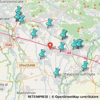 Mappa Via Giuseppe Verdi, 24060 Bolgare BG, Italia (4.95313)