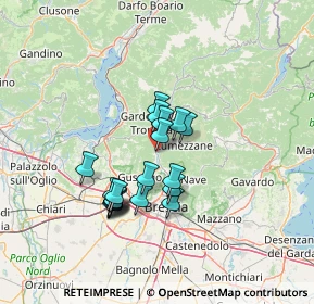 Mappa Via Murri, 25069 Villa Carcina BS, Italia (10.73158)