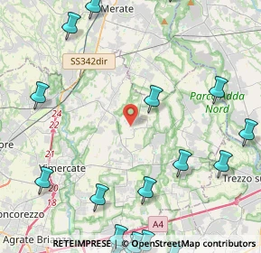 Mappa Via Achille Grandi, 20884 Sulbiate MB, Italia (6.6175)