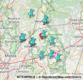Mappa Via Achille Grandi, 20884 Sulbiate MB, Italia (6.26)