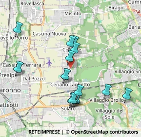 Mappa Via Concordia, 20816 Ceriano Laghetto MB, Italia (1.91)