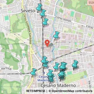 Mappa Via Liberazione, 20811 Cesano Maderno MB, Italia (0.6785)