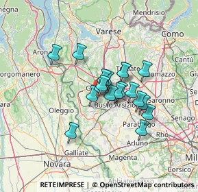 Mappa Via Beata Giuliana, 21017 Samarate VA, Italia (9.16789)