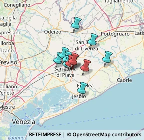 Mappa Via Mario del Monaco, 30027 San Donà di Piave VE, Italia (6.71083)