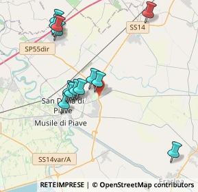 Mappa Via Mario del Monaco, 30027 San Donà di Piave VE, Italia (3.94692)