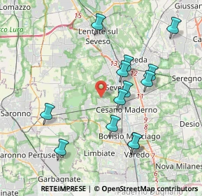 Mappa Via Magenta, 20031 Cesano Maderno MB, Italia (3.81846)