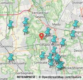 Mappa Via Magenta, 20031 Cesano Maderno MB, Italia (4.76235)