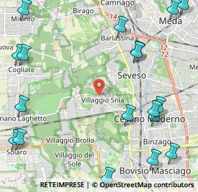 Mappa Via Magenta, 20031 Cesano Maderno MB, Italia (3.20526)