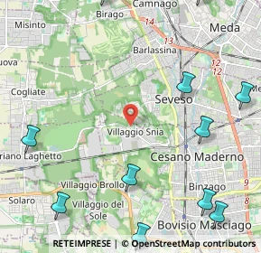 Mappa Via Magenta, 20031 Cesano Maderno MB, Italia (3.13727)