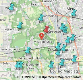 Mappa Via Magenta, 20031 Cesano Maderno MB, Italia (2.58)
