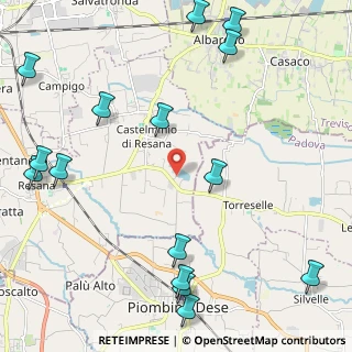 Mappa Via Santa Brigida, 31023 Resana TV, Italia (2.984)